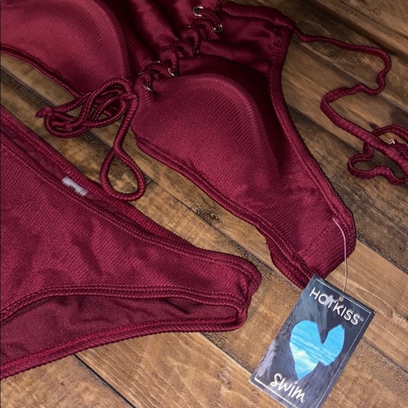 Red Bikini Set - Picture 2 of 5